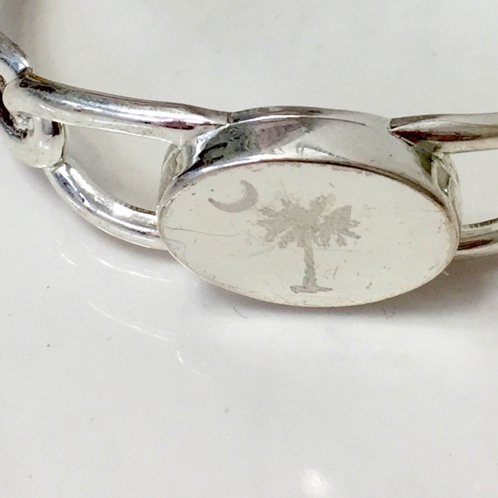 NOT FOR SALE!!Silver tone cuff bracelet